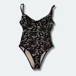 Somedays Lovin Black Lace One-Piece